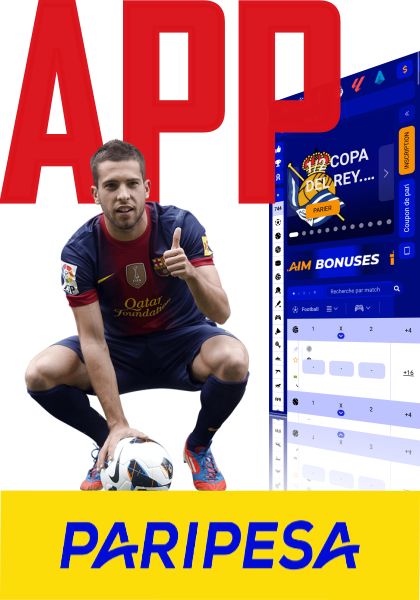 L'application mobile de Paripesa